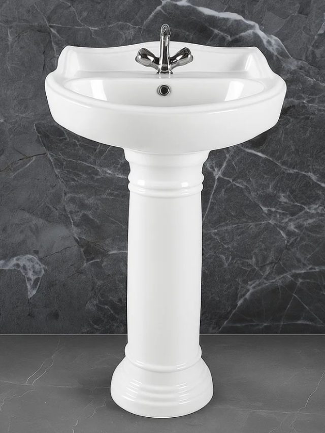 Wash Basin with Pedestal